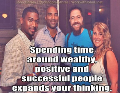 wealthy people